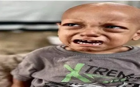 هز الضمير الإنساني.. وفاة الطفل الفلسطيني “عبد الله أبو زرقة” صاحب عبارة “أنا جعان”