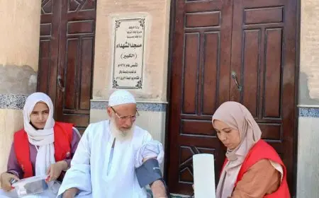 حملة 100 يوم صحة تقدم 52.9 مليون خدمة طبية مجانية خلال 34 يوما