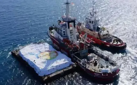 قبرص أرسلت مساعدات إنسانية تزن 1200 طن إلى غزة