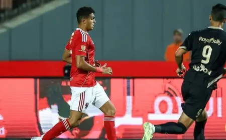 الأهلي يعلن إصابة ياسين مرعي بشد من الدرجة الثانية في العضلة الخلفية