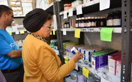 نائب وزير الصحة تتفقد منشآت صحية في شمال سيناء