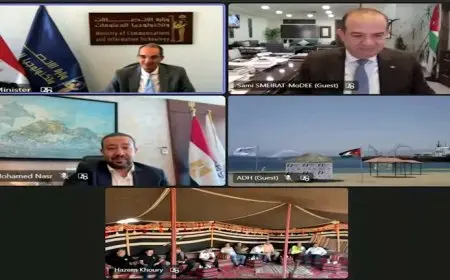 للربط مع مصر.. إنزال الكابل البحري عالي السعة في مدينة العقبة بالأردن