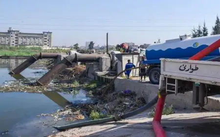 تحرك عاجل حل الأزمة.. خروج محطة صرف زراعي عن العمل بالإسكندرية- صور