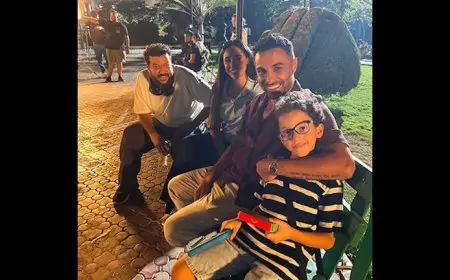 أحمد فهمي ينشر صورًا جديدة من كواليس فيلم “ابن النادي”