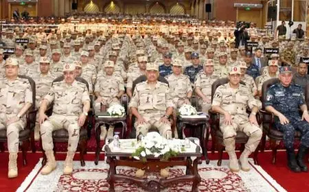 وزير الدفاع: حماية الأمن القومي مهمة مقدسة تتطلب الاستعداد القتالى الدائم وبناء القوة القادرة على مواجهة التحديات