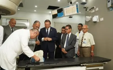 رئيس هيئة الرقابة الصحية: مستشفيات جامعة الإسكندرية شريك رئيسي لنجاح التأمين الصحي الشامل