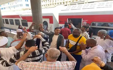 السكة الحديد: تسيير القطار السادس لتسهيل عودة السودانيين- صور