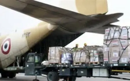 مساعدات سلوفينية تصل الأردن لإيصالها إلى غزة