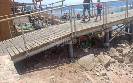 حملة لإنقاذ “البلوهول”.. دهب تُطلق مبادرة لتنظيف أشهر مناطق الغوص -صور