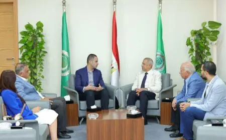 الصحة تبحث مع الأكاديمية العربية للعلوم والتكنولوجيا سبل التعاون في مجال التدريب وتنمية الكوادر