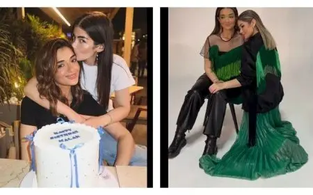 ملك تهنئ شقيقتها ليلى أحمد زاهر بعيد ميلادها: توأم روحي (صور)