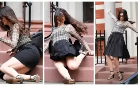 “كعب الجزمة اتكسر”.. نجمة تتعرض لموقف محرج أثناء تصوير فيلمها الجديد