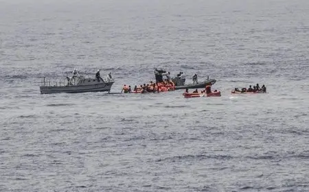 تونس.. إنقاذ 47 مهاجرا بينهم نساء ورضع بعد غرق مركبهم قبالة سواحل صفاقس