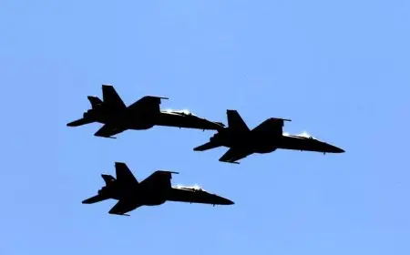 سلاح الجو الإسرائيلي ينفذ غارات جوية ضد أهداف لحزب الله في جنوب لبنان