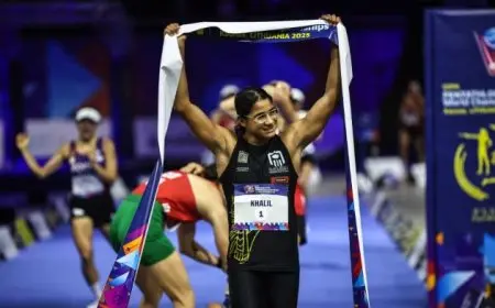 فريدة خليل «طفلة مصرية» تتربع على قمة العالم في الخماسي الحديث