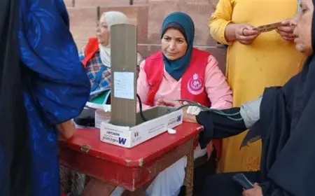 صحة سوهاج: فحص طبي لـ5 آلاف مواطن ضمن قوافل حياة كريمة خلال شهر أغسطس