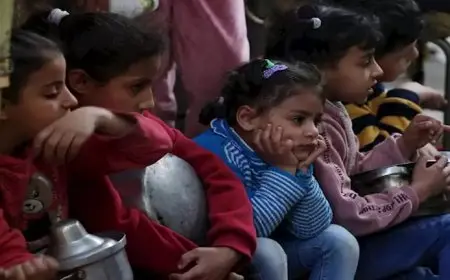 الصحة الفلسطينية: موجة شديدة من الإنفلونزا تصيب أطفال غزة