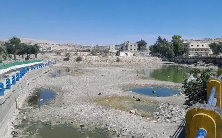 لأول مرة منذ 54 عاما.. جفاف نهر العاصي في شمال غرب سوريا