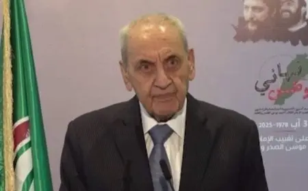 نبيه بري: زيارة رئيس الأركان الإسرائيلي للجنوب اللبناني إهانة