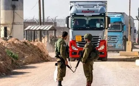 القاهرة الإخبارية: الاحتلال يمنع دخول مساعدات إنسانية أساسية إلى غزة