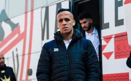 حافة الزمالك تصل استاد السلام استعدادا لمواجهة دجلة