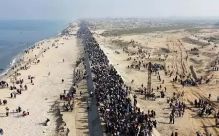 الصليب الأحمر: لا مكان في القطاع يستوعب موجة نزوح هائلة