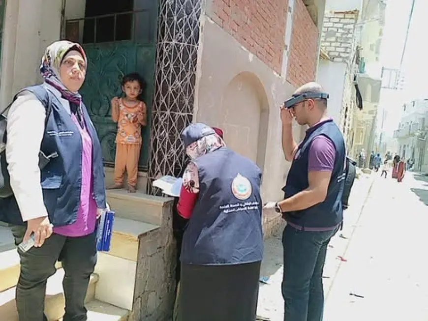 الصحة: اكتمال المرحلتين الأولى والثانية من المسح الميداني لمرض التراكوما في الفيوم وبني سويف