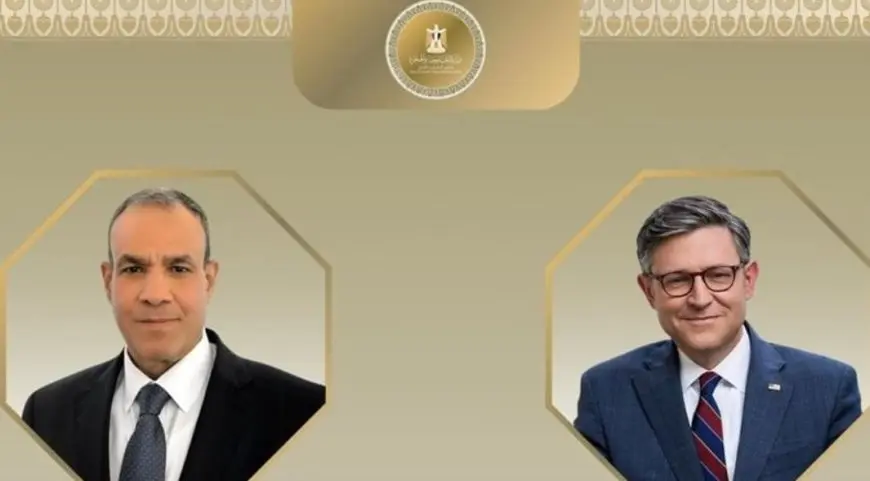 وزير الخارجية يؤكد لرئيس مجلس النواب الأمريكي الحرص على مواصلة التشاور والتنسيق مع الولايات المتحدة