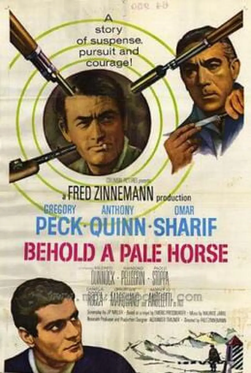 في أمسية خاصة.. مركز الثقافة السينمائية يحتفي بعمر الشريف بعرض فيلم Behold a Pale Horse