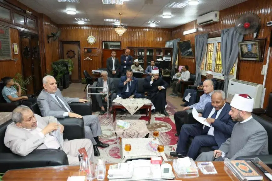 وزير الأوقاف مناقشا لرسالة ماجستير بكلية أصول الدين بالقاهرة