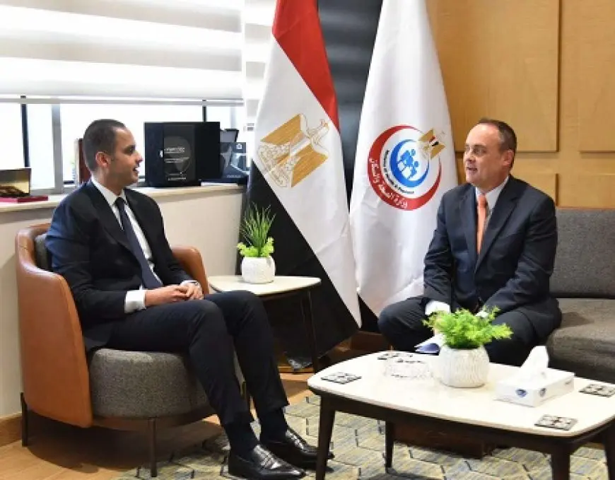 نائب وزير الصحة يبحث مع ممثل صندوق الأمم المتحدة للسكان ملفات العمل المشتركة