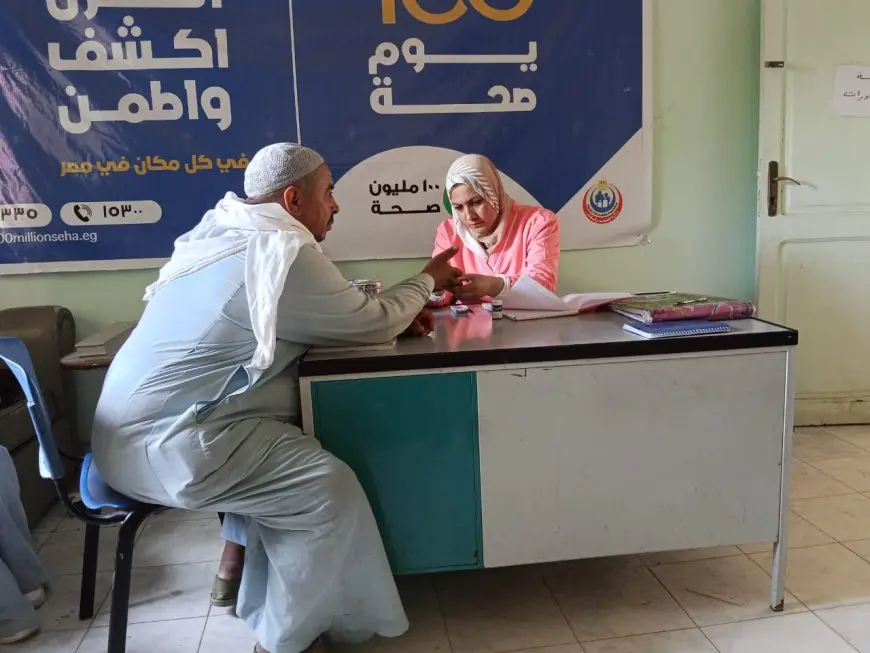 حملة «100 يوم صحة» تقدم 28 مليونًا و901 ألف خدمة طبية مجانية خلال 19 يومًا