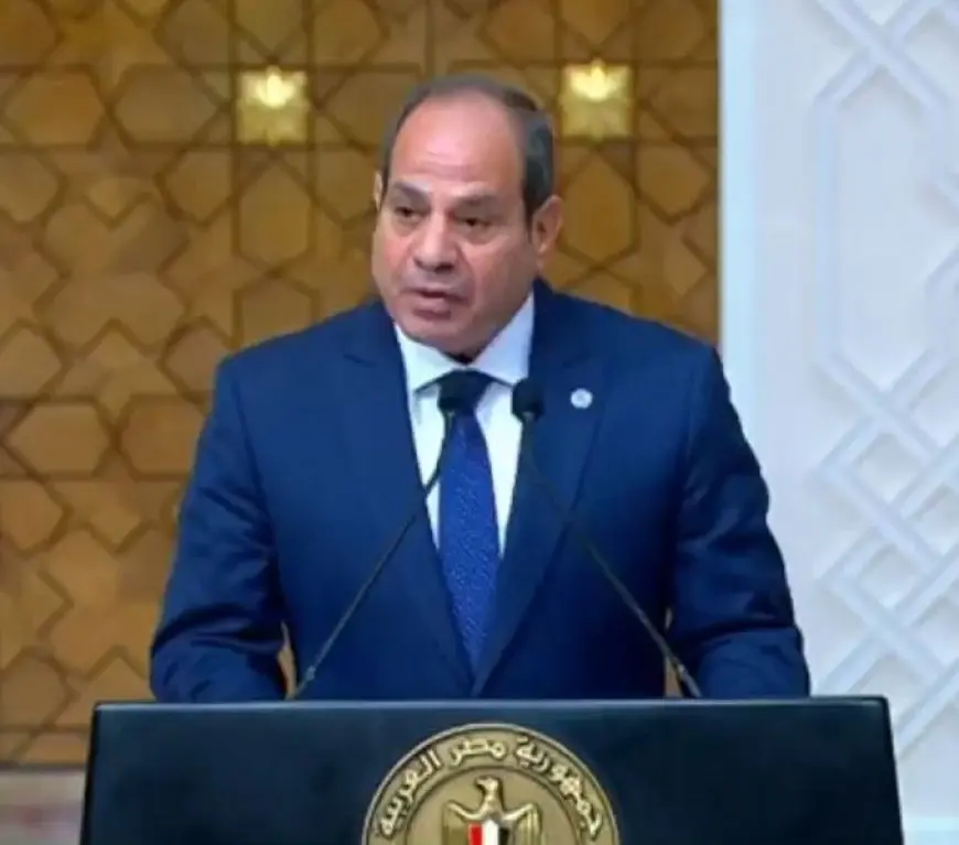 السيسي: مصر ستظل بوابة لدخول المساعدات وليست بوابة لتهجير الفلسطينيين