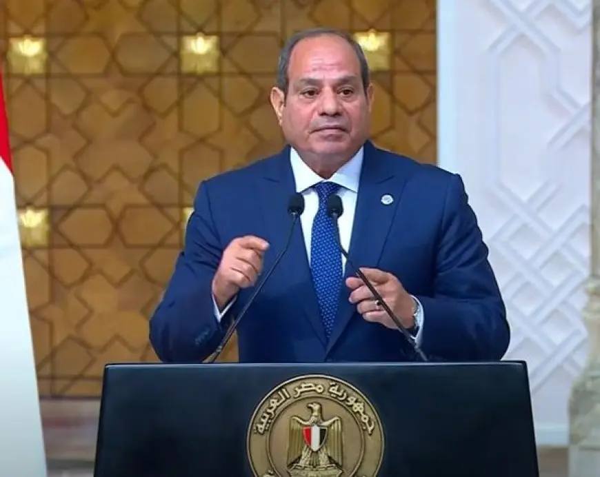 السيسي: جهودنا مع قطر والولايات المتحدة تستهدف إيقاف الحرب على غزة وإدخال المساعدات والإفراج عن الرهائن