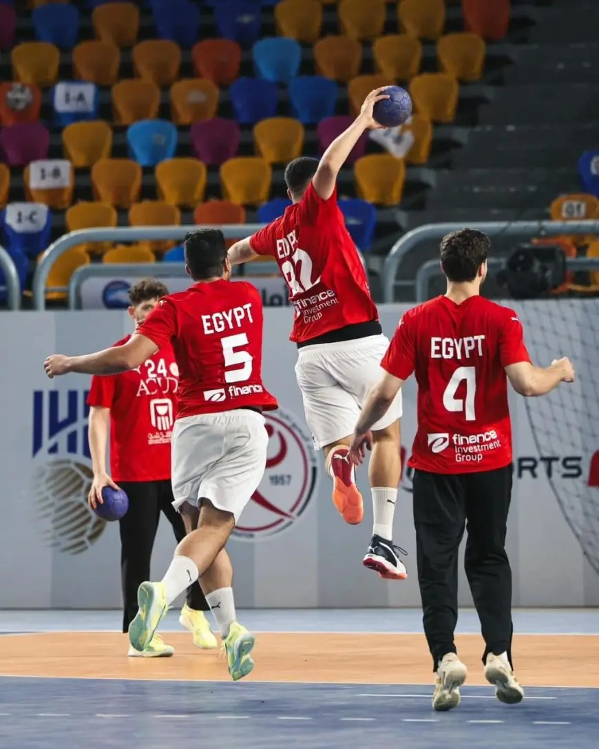 منتخب الناشئين يختتم استعداداته لمواجهة كوريا الجنوبية في افتتاح مونديال اليد