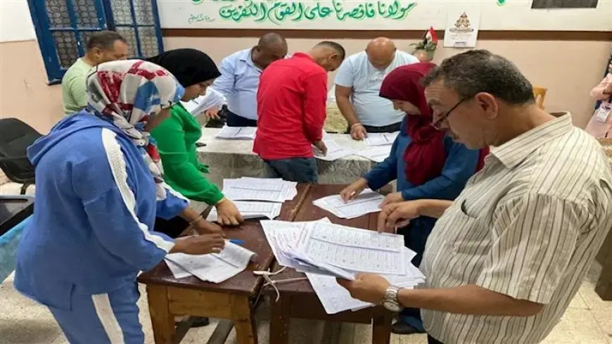 اللجنة العامة تعلن الحصر العددي لأصوات الناخبين في انتخابات الشيوخ بقنا