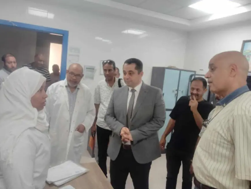 وكيل صحة قنا يتفقد مستشفى دشنا لمتابعة الخدمات الطبية