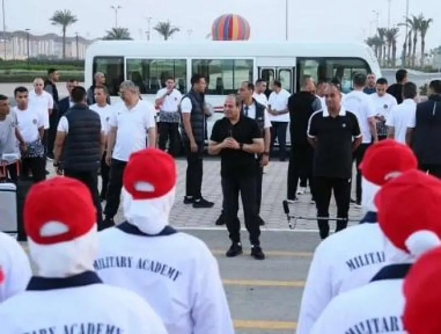الرئيس السيسي: مصر مصنع للشخصية المتوازنة القادرة لكل مؤسسات الدولة