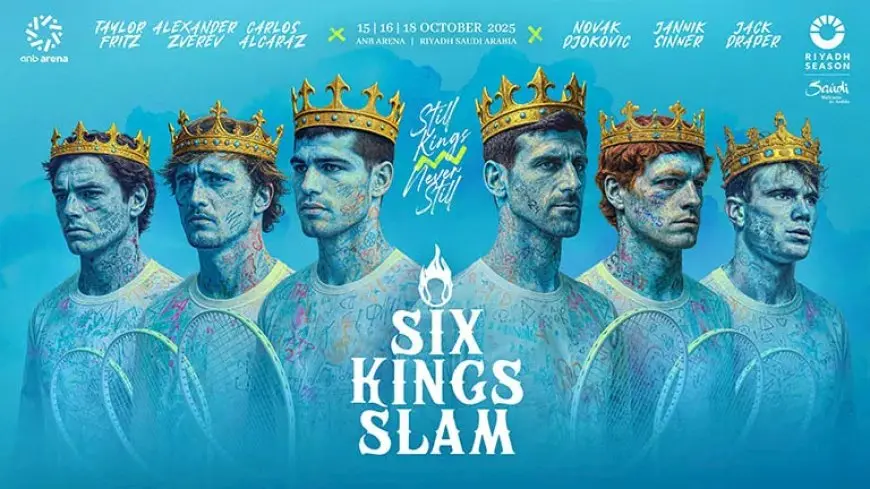 يانيك سينر يدافع عن لقبه.. نجوم التنس يخوضون تحدي “Six Kings Slam” بموسم الرياض