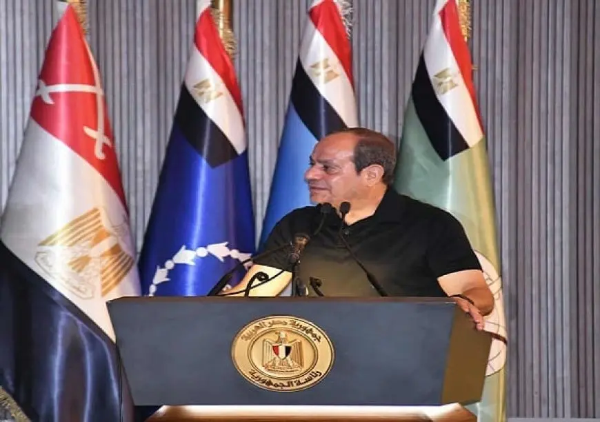 الرئيس السيسي: أيادينا ليست ملطخة بالدماء.. ولا نخاف إلا الله