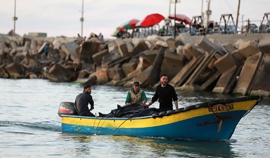 جيش الاحتلال يعتقل 14 صيادا وسط قطاع غزة