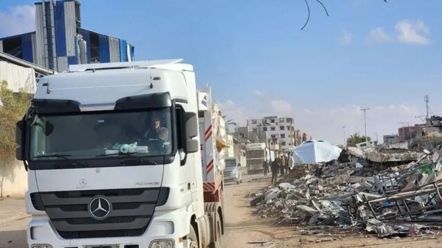 الأردن: مستوطنون إسرائيليون يعتدون على قافلة مساعدات متجهة لغزة