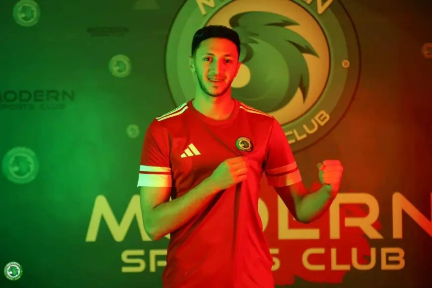 رسميا.. مودرن سبورت يعلن التعاقد مع مصطفى مخلوف