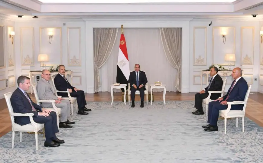 الرئيس السيسي ووزير الخارجية التركي يبحثان رفع التبادل التجاري إلى 15 مليار دولار