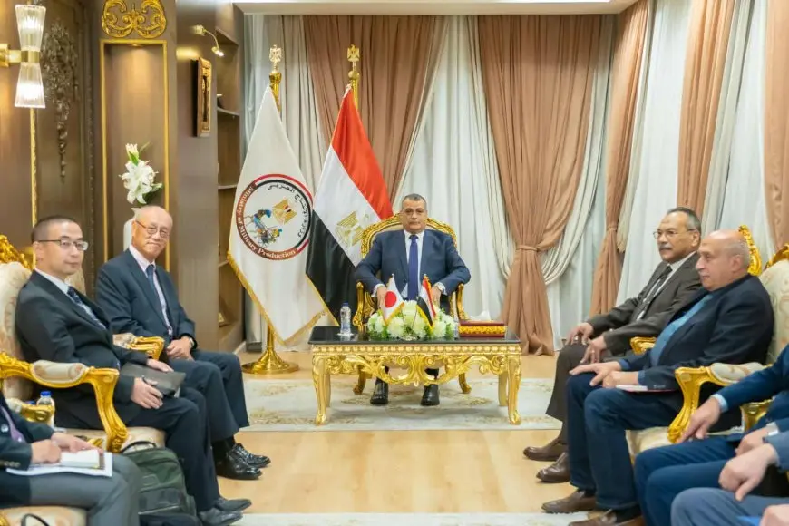 وزير الإنتاج الحربي: نعمل على تعزيز التعاون الصناعي والتكنولوجي مع اليابان
