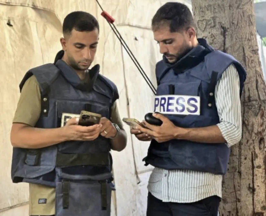 بعد استشهاد أنس الشريف ومحمد قريقع.. خالد البلشي: استهداف ناقلي الحقيقة مازال مستمرا