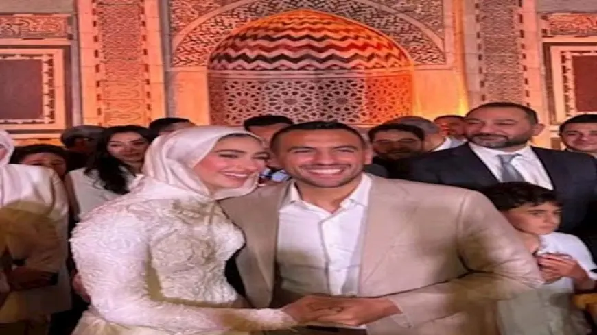 زوجة أحمد الجندي تحتفل بمرور عام على تتويجه بالميدالية الذهبية بأولمبياد باريس