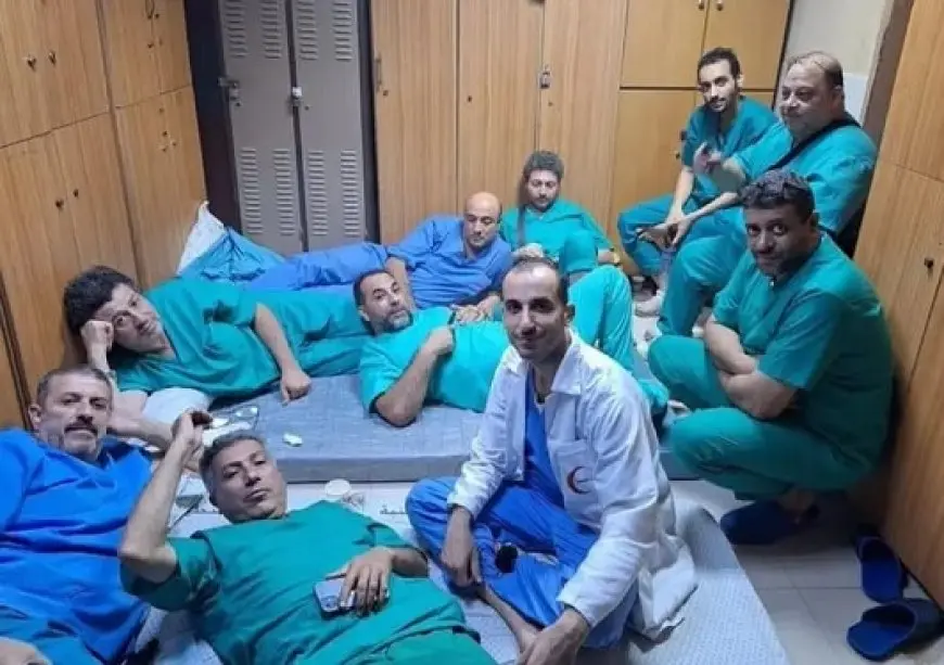 مجوعون منهكون.. أطباء بغزة يعيشون على محاليل لإنقاذ المصابين