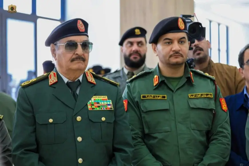 تكليف صدام حفتر نائبا لقائد الجيش الوطني الليبي