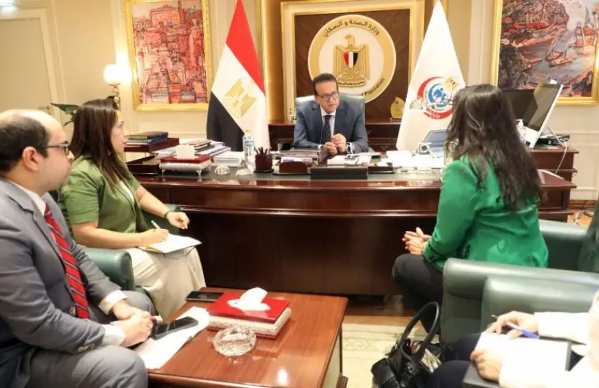 وزير الصحة يناقش فرص تدريب الكوادر الطبية المصرية في السويد وإمكانية تصدير الأدوية إلى لاتفيا